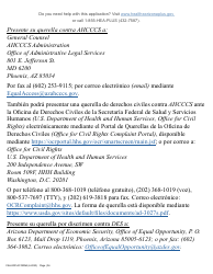 Form FAA-0001A Application for Benefits - Arizona, Page 46