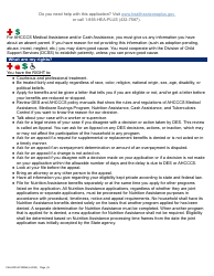 Form FAA-0001A Application for Benefits - Arizona, Page 7