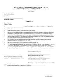 Petition to Expunge or Seal Criminal Record - Orange County, Florida, Page 4