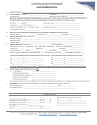 Document preview: Loan Enrollment Form - Capital Access Program - Arkansas