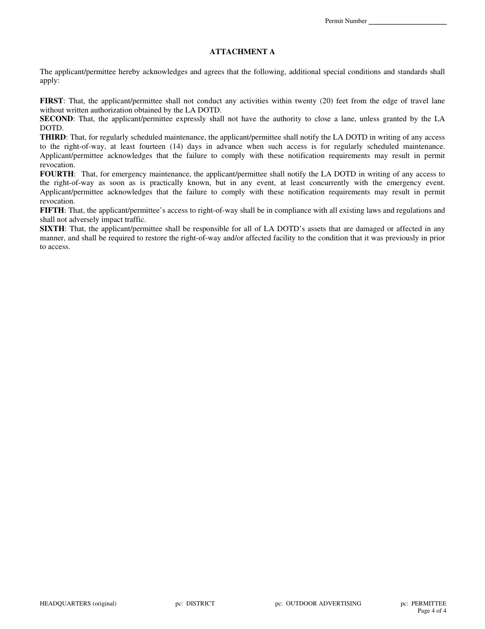 Vegetation Enhancement Permit - Louisiana, Page 4