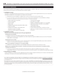 Disability Rent Increase Exemption Renewal Application - New York City (French), Page 4