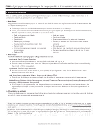 Disability Rent Increase Exemption Renewal Application - New York City (Haitian Creole), Page 4