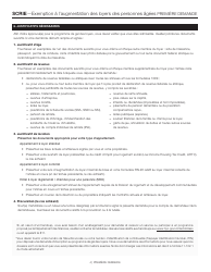 Senior Citizen Rent Increase Exemption Initial Application - New York City (French), Page 4
