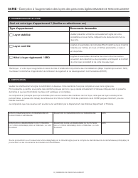 Senior Citizen Rent Increase Exemption Renewal Application - New York City (French), Page 3