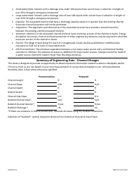 DNR Form 542-1025 Channel Changes Guidance Document - Flood Plain Management Program - Iowa, Page 2