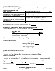 DNR Form 542-1246 Disadvantaged Community Matrix - Iowa, Page 2