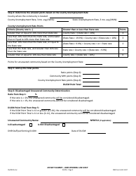 DNR Form 542-1247 Disadvantaged Unsewered Community Matrix - Iowa, Page 2