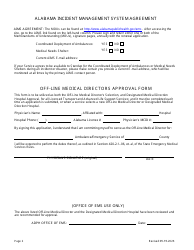 EMS Provider Service License Application - Alabama, Page 2