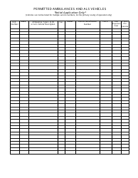 EMS Provider Service License Application - Alabama, Page 9