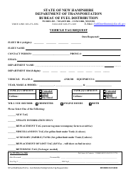 New Hampshire Vehicle Tag Request Download Fillable PDF 2017 — 2024 ...