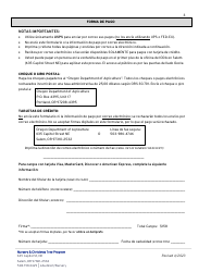 Solicitud De Licencia De Vivero - Oregon (Spanish), Page 3