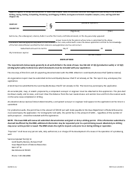 DNR Form 542-0312 Application for Permit to Drill or Deepen an Oil, Gas, Metallic Minerals Production Well, or to Drill a Stratigraphic Test Well in the State of Iowa - Iowa, Page 2