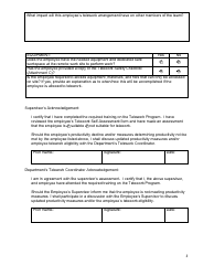 Telework Request Review &amp; Assessment - Hawaii, Page 3