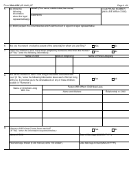 Form SSA-4-BK Application for Social Security Benefits - Child&#039;s Insurance Benefits, Page 2
