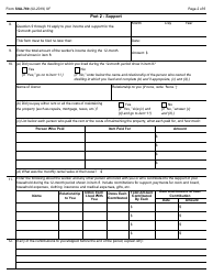 Form SSA-760 Certificate of Support, Page 2