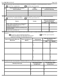 Form SSA-760 Certificate of Support, Page 3