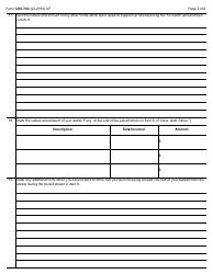 Form SSA-760 Certificate of Support, Page 4