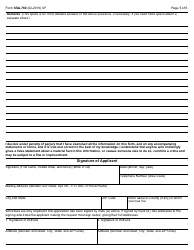 Form SSA-760 Certificate of Support, Page 5