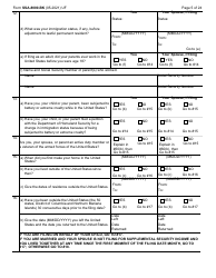 Form SSA-8000-BK Application for Supplemental Security Income (Ssi), Page 5