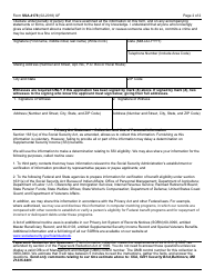 Form SSA-4178 Marital Relationship Questionnaire, Page 2