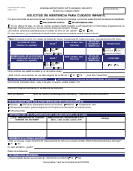 Formulario CCA-0001A-S Solicitud De Asistencia Para Cuidado Infantil - Arizona (Spanish), Page 2