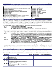 Formulario CCA-0001A-S Solicitud De Asistencia Para Cuidado Infantil - Arizona (Spanish), Page 6