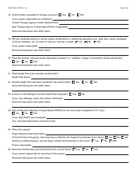 Form DDD-0223A Residential Pre-move Checklist - Arizona, Page 4