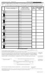 Form SBE-545 Petition of Qualified Voters for Presidential Primary - Virginia, Page 2