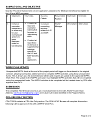 Instructions for Form CDA7001M Mippa Work Plan Template - California, Page 4