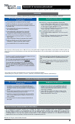 Document preview: Forme EQ-6505 Demande De Reexamen Administratif - Quebec, Canada (French)