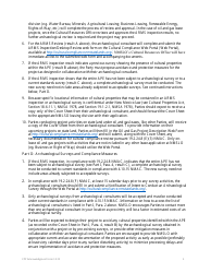 Application for a Rule 5 (19.2.5 Nmac) Reclamation Special Use Agreement on State Trust Land - New Mexico, Page 6