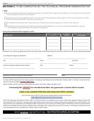 Form 6A Application for Kansas Restricted Career and Technical Education Certificate - Kansas, Page 7