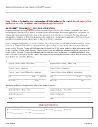 Form D-26 Wireless Telecommunication Facilities (Wtf) - CIty of Glendale, California, Page 4