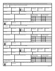 Form DS-234 Special Immigrant Visa Biodata Form, Page 3