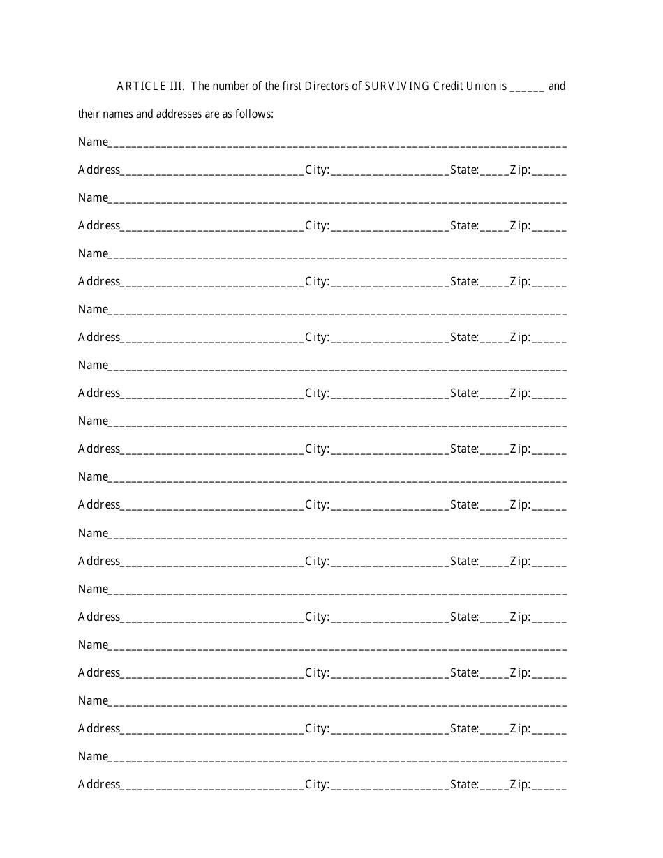Articles of Merger - Pennsylvania, Page 5