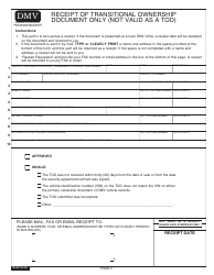 Form 735-227 Transitional Ownership Document (Tod) - Oregon, Page 2