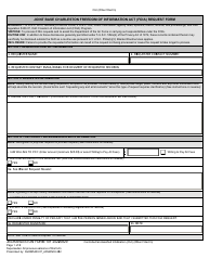 Document preview: JB CHARLESTON Form 101 Joint Base Charleston Freedom of Information Act (Foia) Request Form