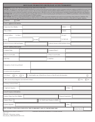 Document preview: JB CHARLESTON Form 111 Joint Base Charleston (Jbchs) Base Access Worksheet