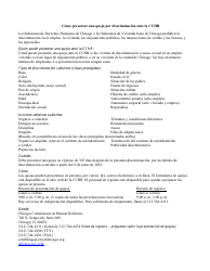Formulario De Solicitud De Certificacion De Visa U Y Visa T - City of Chicago, Illinois (Spanish), Page 3