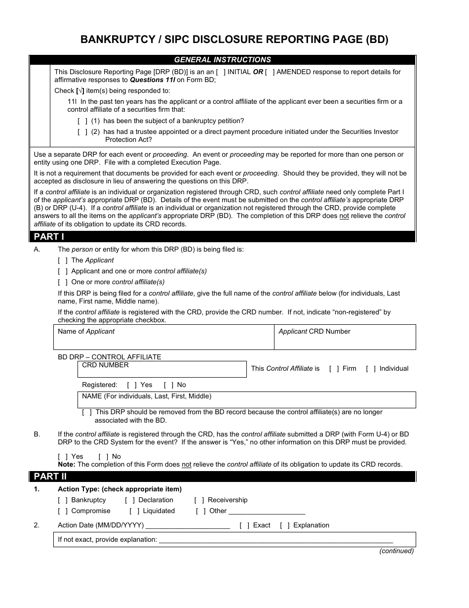 Form BD (SEC1490) Uniform Application for Broker-Dealer Registration, Page 26