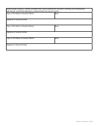 Form 303 Election to Comply for a Limited Partnership - Rhode Island, Page 3