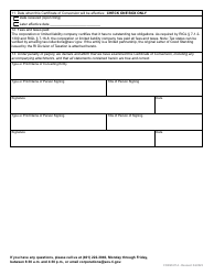 Form 611A Application for Certificate of Conversion to a Non-rhode Island Entity - Domestic Business Corporation, Limited Partnership or Limited Liability Company - Rhode Island, Page 4