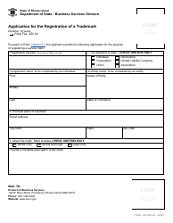 Form 666 Application for the Registration of a Trademark - Rhode Island, Page 4