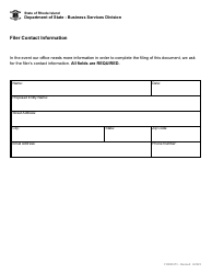 Form 651 Renewal Statement of Transparency and Sustainability Standards - Rhode Island, Page 3