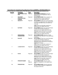 Form 211 Drug Adjustment Form - Medical Assistance Program - Louisiana