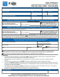 Document preview: Flexible Spending Account (FSA) Enrollment Agreement - Asiflex - Delaware, 2024