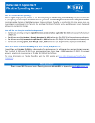Flexible Spending Account (FSA) Enrollment Agreement - Asiflex - Delaware, Page 2