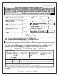 Declaracion De Bienes Y Servicios Funebres Seleccionados - Sample - Texas (Spanish), Page 2