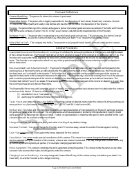 Trust Funded Prepaid Funeral Benefits Contract - Sample - Texas, Page 3